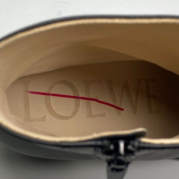 Loewe Terra 60MM Leather Ankle Booties size 39 - Picture 11 of 14
